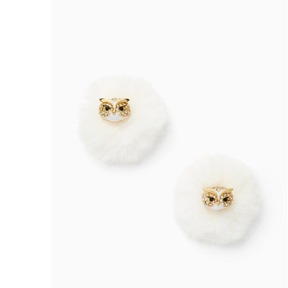 Kate Spade ♠️ Star Bright Owl Reversible Earrings - Picture 4 of 4